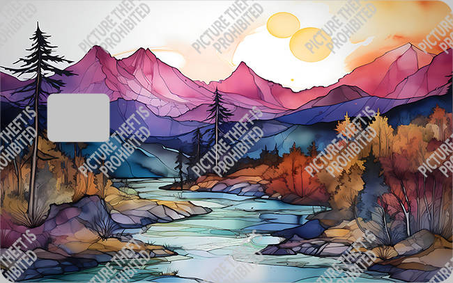 Bank  Card Sticker-BC-2297